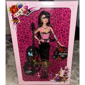 Mattel Hard Rock Cafe 50th Anniversary Rockabilly Barbie - Gold Label
